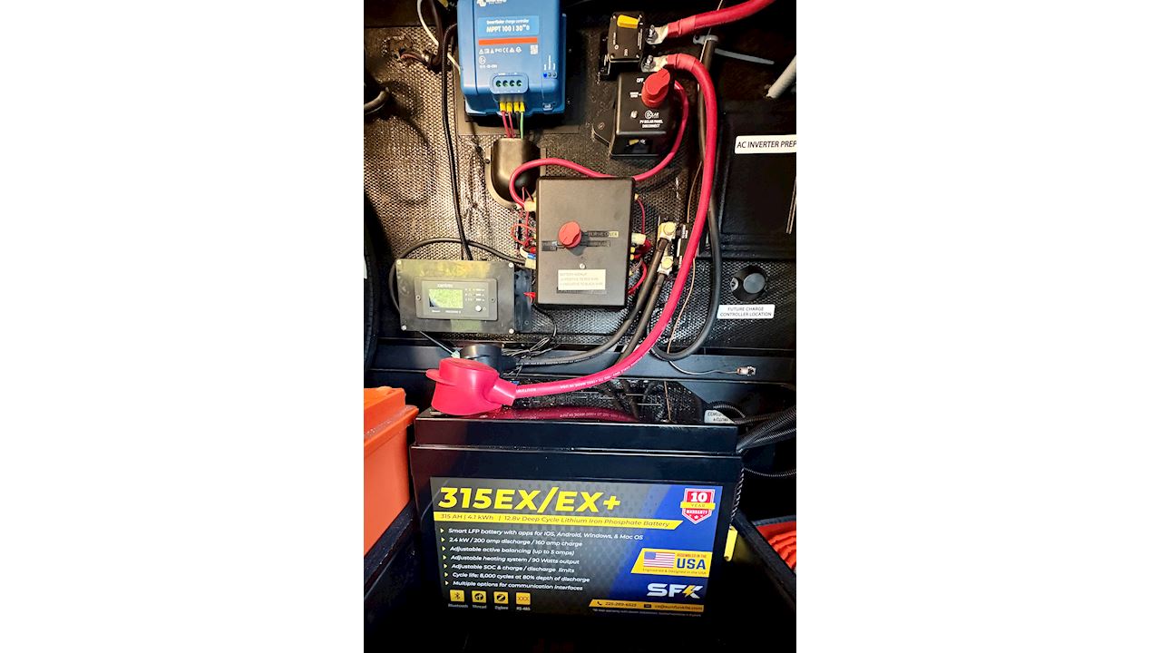 Sun Fun Kits SFK315EX 12.8v, 315 Ah, 4.1 kWh Dual Heating Lithium